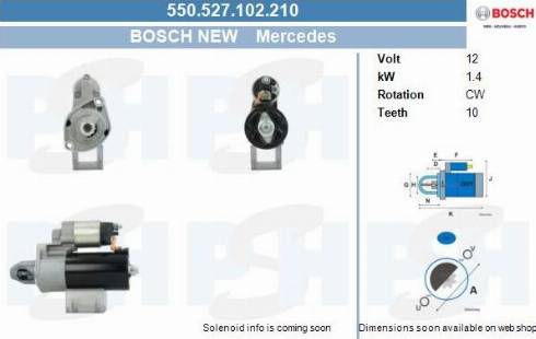 PSH 550.527.102.210 - Démarreur droxauto.com