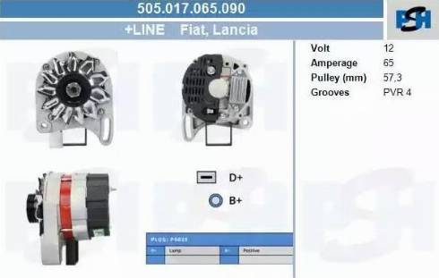 PSH 505.017.065.090 - Alternateur droxauto.com