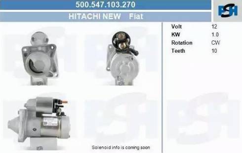 PSH 500.547.103.270 - Démarreur droxauto.com