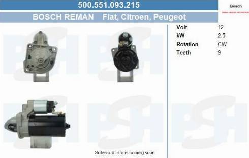 PSH 500.551.093.215 - Démarreur droxauto.com