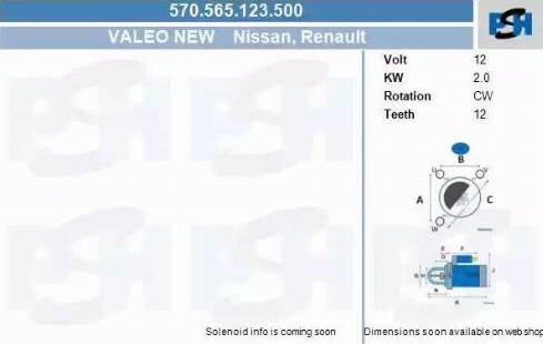 PSH 570.565.123.500 - Démarreur droxauto.com