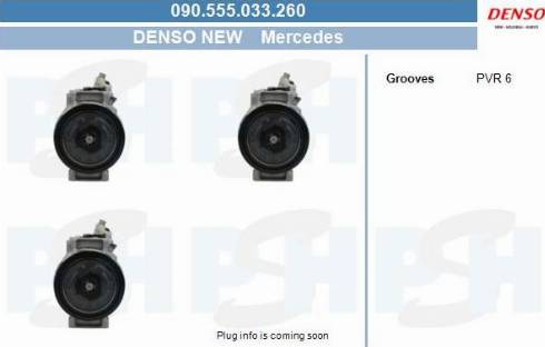 PSH 090.555.033.260 - Compresseur, climatisation droxauto.com