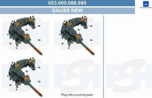 PSH 053.000.088.890 - Pont de diodes, alternateur droxauto.com