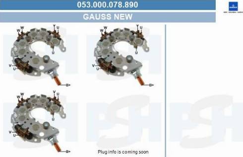 PSH 053.000.078.890 - Pont de diodes, alternateur droxauto.com