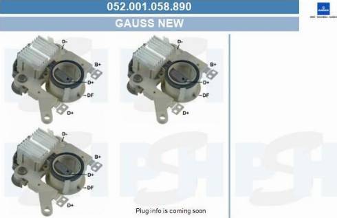 PSH 052.001.058.890 - Régulateur d'alternateur droxauto.com