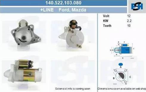 PSH 140.522.103.080 - Démarreur droxauto.com