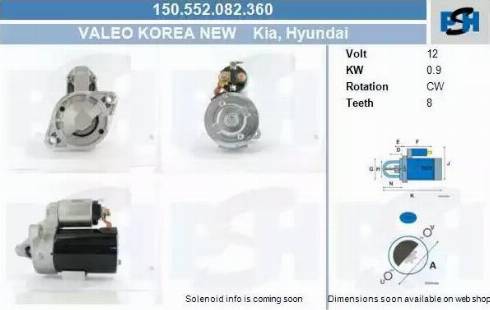 PSH 150.552.082.360 - Démarreur droxauto.com