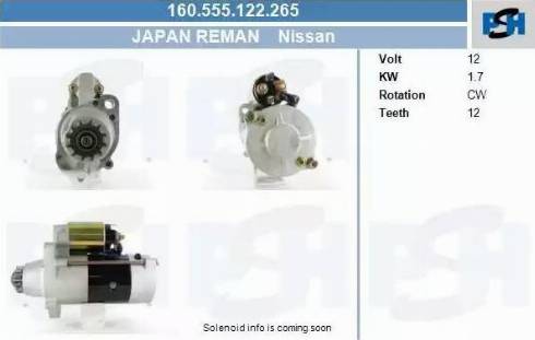 PSH 160.555.122.265 - Démarreur droxauto.com