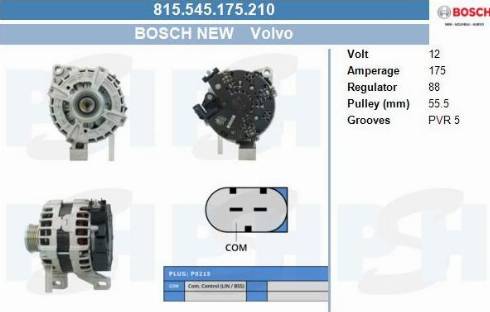 PSH 815.545.175.210 - Alternateur droxauto.com