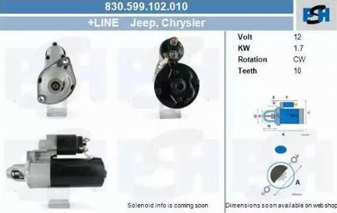 PSH 830.599.102.010 - Démarreur droxauto.com