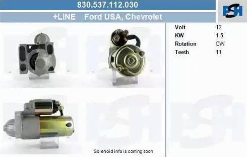 PSH 830.537.112.030 - Démarreur droxauto.com