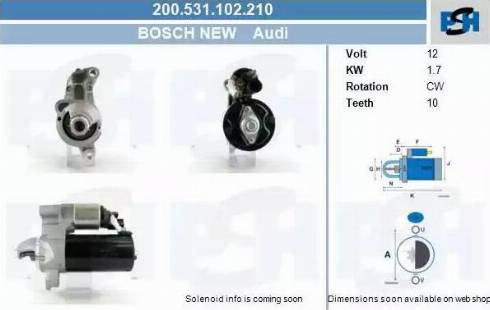 PSH 200.531.102.210 - Démarreur droxauto.com