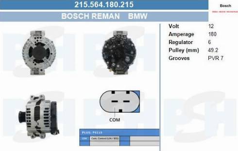 PSH 215.564.180.215 - Alternateur droxauto.com