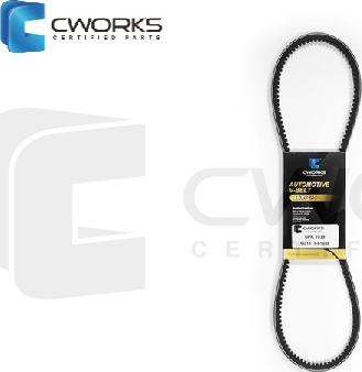 Cworks G3111T61038 - Courroie trapézoïdale à nervures droxauto.com