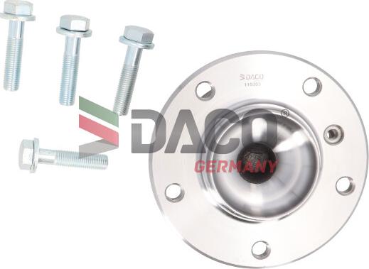 DACO Germany 110303 - Kit de roulements de roue droxauto.com