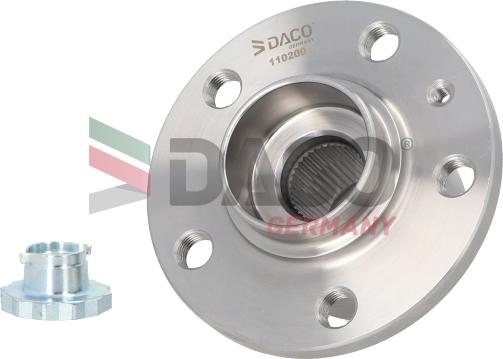 DACO Germany 110200 - Kit de roulements de roue droxauto.com