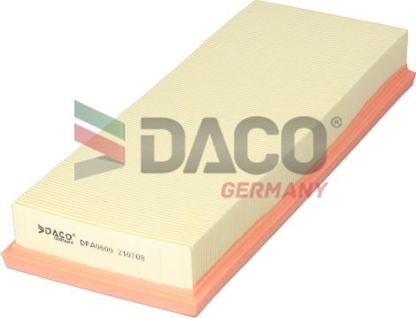 DACO Germany DFA0600 - Filtre à air droxauto.com