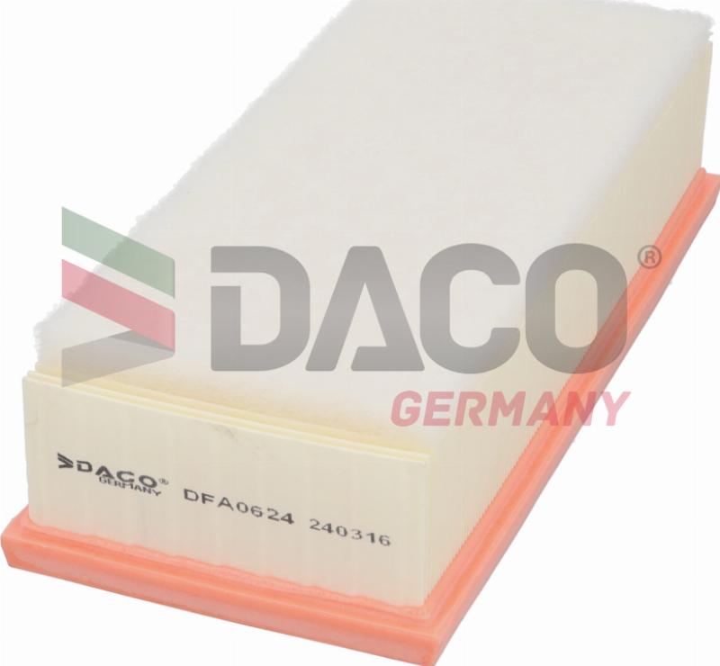 DACO Germany DFA0624 - Filtre à air droxauto.com