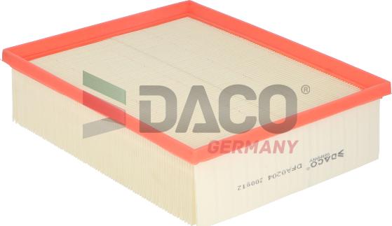 DACO Germany DFA0204 - Filtre à air droxauto.com