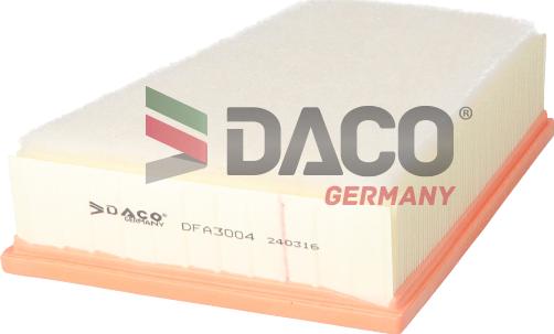 DACO Germany DFA3004 - Filtre à air droxauto.com