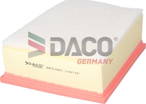 DACO Germany DFA3003 - Filtre à air droxauto.com
