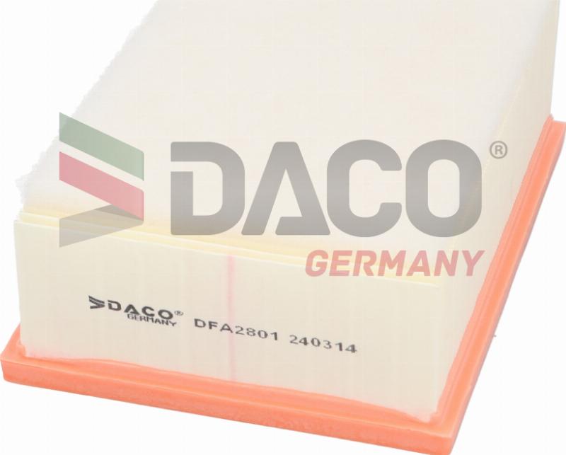 DACO Germany DFA2801 - Filtre à air droxauto.com