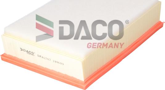 DACO Germany DFA2707 - Filtre à air droxauto.com