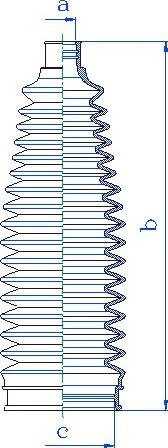 DA SILVA K5590 - Jeu de joints-soufflets, direction droxauto.com