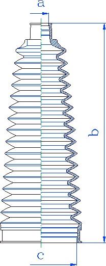 DA SILVA K5598 - Jeu de joints-soufflets, direction droxauto.com