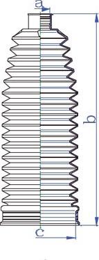 DA SILVA K5577 - Jeu de joints-soufflets, direction droxauto.com
