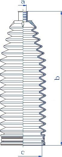 DA SILVA K5624 - Jeu de joints-soufflets, direction droxauto.com