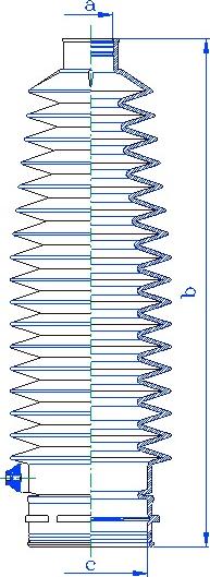 DA SILVA K5622 - Jeu de joints-soufflets, direction droxauto.com