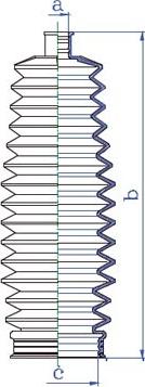DA SILVA K5325 - Jeu de joints-soufflets, direction droxauto.com