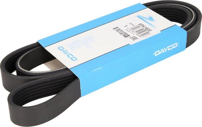 Dayco 6PK1600 - Courroie trapézoïdale à nervures droxauto.com