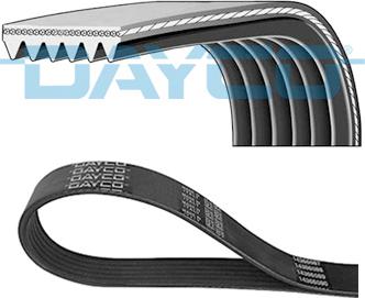 Dayco 6PK2080S - Courroie trapézoïdale à nervures droxauto.com