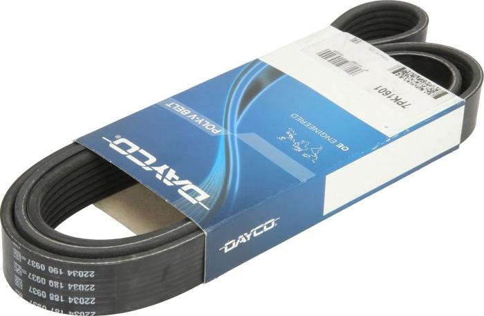 Dayco 7PK1601 - Courroie trapézoïdale à nervures droxauto.com