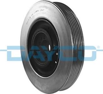 Dayco DPV1019 - Poulie, vilebrequin droxauto.com