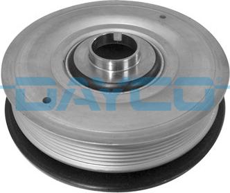 Dayco DPV1153 - Poulie, vilebrequin droxauto.com