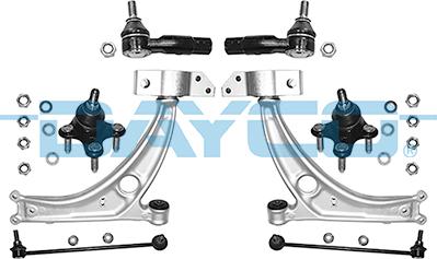 Dayco KDSS136 - Kit de réparation, bras triangulaire droxauto.com