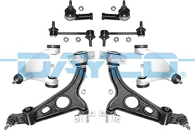 Dayco KDSS132 - Kit de réparation, bras triangulaire droxauto.com