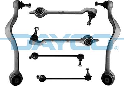 Dayco KDSS124 - Kit de réparation, bras triangulaire droxauto.com