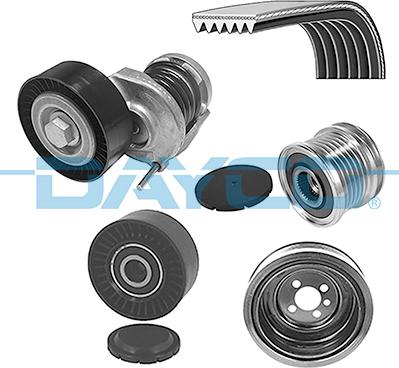 Dayco KPV575 - Jeu de courroies trapézoïdales à nervures droxauto.com