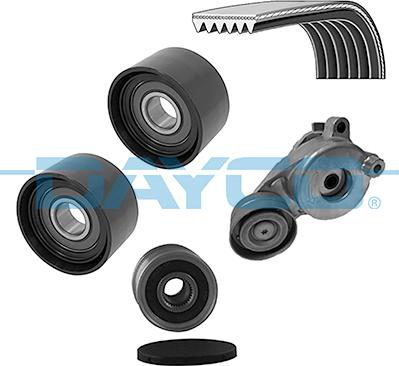 Dayco KPV648 - Jeu de courroies trapézoïdales à nervures droxauto.com