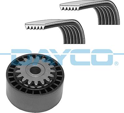 Dayco KPV676 - Jeu de courroies trapézoïdales à nervures droxauto.com