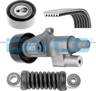 Dayco KPV193 - Jeu de courroies trapézoïdales à nervures droxauto.com