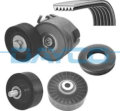 Dayco KPV138 - Jeu de courroies trapézoïdales à nervures droxauto.com