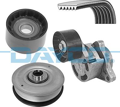 Dayco KPV819 - Jeu de courroies trapézoïdales à nervures droxauto.com