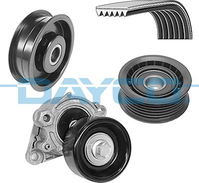 Dayco KPV837 - Jeu de courroies trapézoïdales à nervures droxauto.com