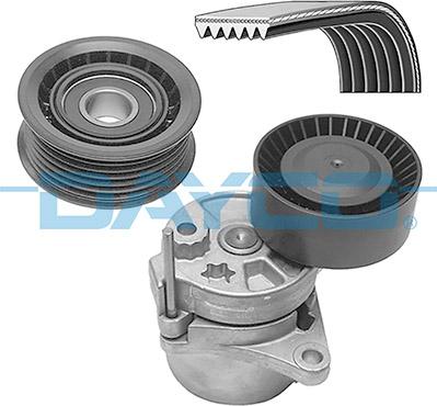 Dayco KPV347 - Jeu de courroies trapézoïdales à nervures droxauto.com