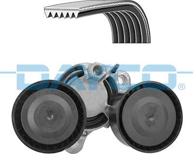 Dayco KPV294 - Jeu de courroies trapézoïdales à nervures droxauto.com